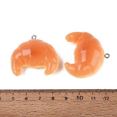 Opaque Resin Imitation Food Pendants RESI-Q232-08C-1