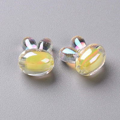 Transparent Acrylic Beads TACR-S152-05B-SS2105-1