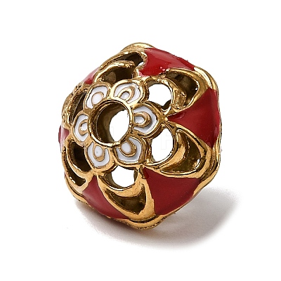 304 Stainless Steel Enamel Beads SA-CBA9422-01G-03-1