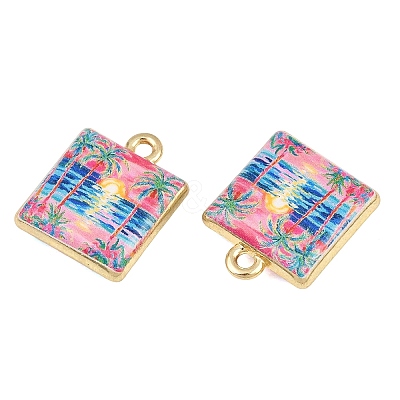 Printed Alloy Pendants AL-CBA49CA-01A-1