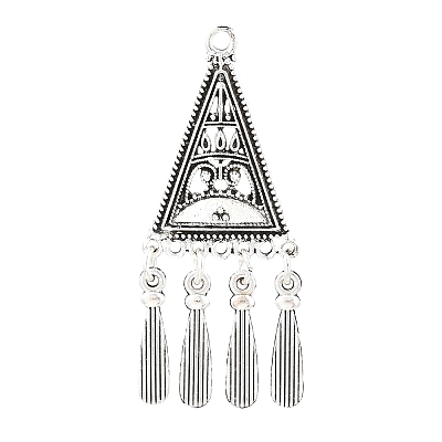Tibetan Style Alloy Big Pendants AL-CBAAECB-02AS-E-1