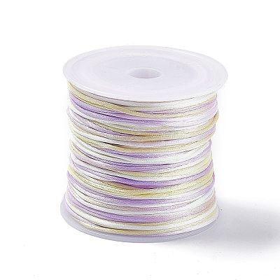 Segment Dyed Nylon Rattail Satin Cords NWIR-A008-01I-1