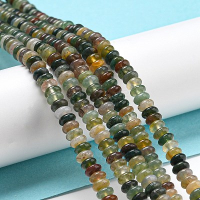 Natural Indian Agate Beads Strands G-K343-C04-01-1