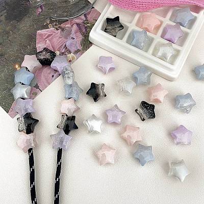 Opaque Acrylic Beads OACR-I013-18-1