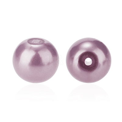 10 Colors 6mm Tiny Satin Luster Glass Pearl Round Beads Assortment Mix Lot for Jewelry Making Multicolor HY-PH0004-6mm-01-B-1