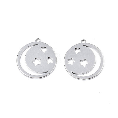 Non-Tarnish 201 Stainless Steel Pendants LS-STAS-T063-184P-1