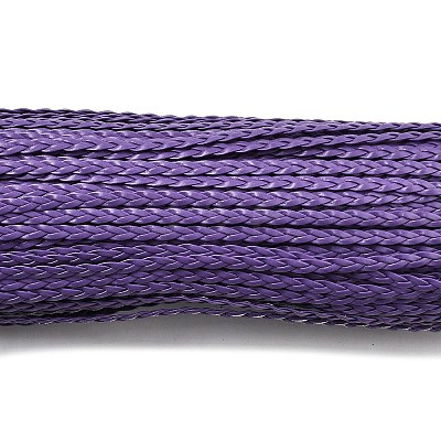 3-Ply PU Leather Braided Cord OCOR-Q059-01K-1