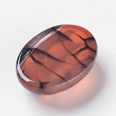 Natural Dragon Veins Cabochons G-F296-07-15x20mm-1