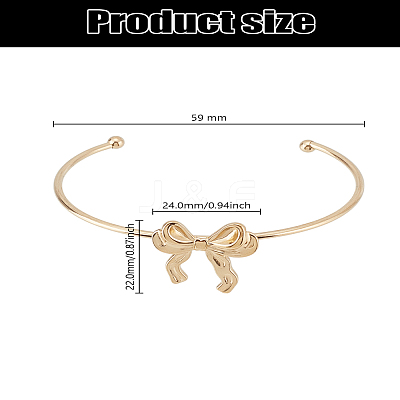 1Pc 304 Stainless Steel Cuff Bangles BJEW-LP0003-31G-1