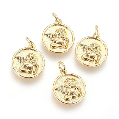 Brass Charms LS-KK-G364-08G-1