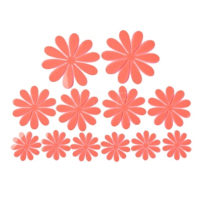 3D Plastic Luminous Wall Stickers DIY-F077-06D-1