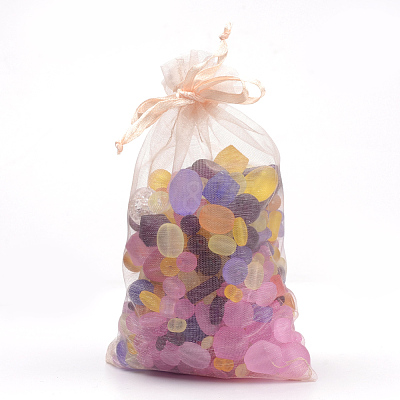 Organza Gift Bags with Drawstring OP-R016-9x12cm-23-1