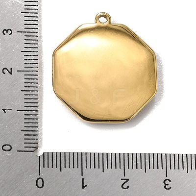 304 Stainless Steel & Natural Paua Shell Pendants SH-CBA7184-01D-G-1
