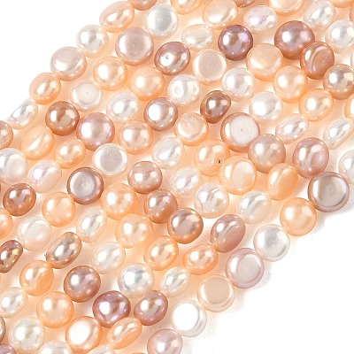Natural Cultured Freshwater Pearl Beads Strands PEAR-C004-21A-1