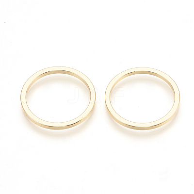 Brass Linking Rings KK-T020-55G-1