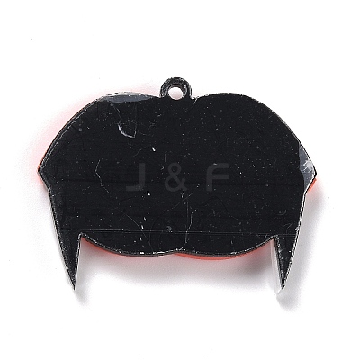 Western Style Fluorescent Acrylic Pendants LS-BACR-I001-01D-1
