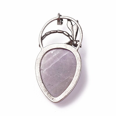 Natural Amethyst Pendants G-I220-G06-1