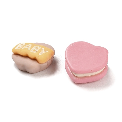 Opaque Resin Cabochons X1-RESI-E052-02-1