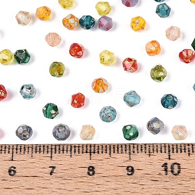 Picasso Baking Paint Glass Seed Beads SEED-N007-37N-1