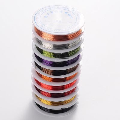 Round Copper Jewelry Wire CWIR-CW0.6mm-1