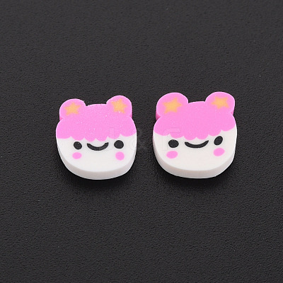 Handmade Polymer Clay Cabochons CLAY-N006-141-1
