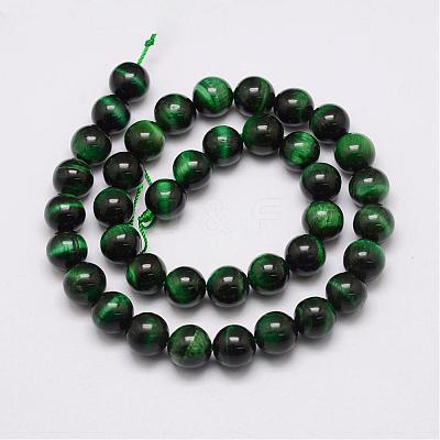 Natural Tiger Eye Bead Strands G-P230-08-G-6mm-1
