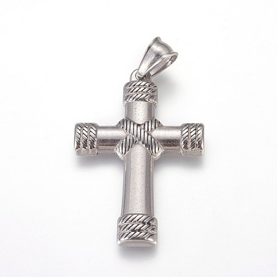 Tarnish Resistant 304 Stainless Steel Pendants STAS-E449-04P-1