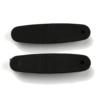 Plastic Buckle Button Keychain AJEW-WH0258-693A-1