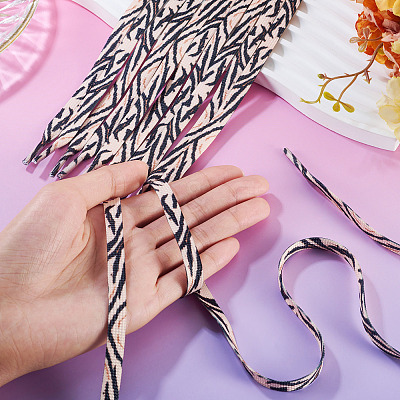 5 Pairs Polyester Cord Shoelace FIND-TA0009-64A-1