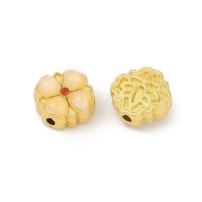 Alloy Resin Rhinestone Beads PALLOY-D369-20MG-01-1