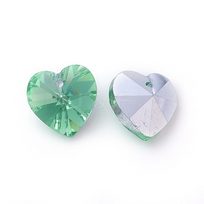 Romantic Valentines Ideas Glass Charms G030V14mm-35-1