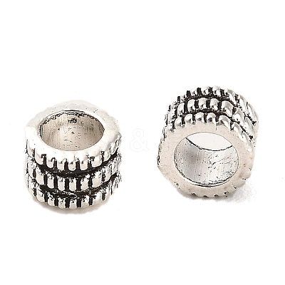 Tibetan Style Alloy European Beads FIND-C043-003AS-1