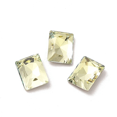 Glass Rhinestone Cabochons RGLA-P037-12B-D337-1