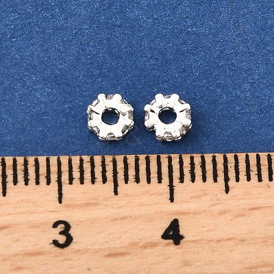 Brass Micro Pave Clear Cubic Zirconia Beads KK-K300-02A-S-1