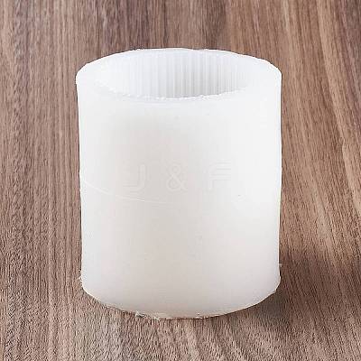 DIY 2-Layer Striped Pillar Candle Silicone Molds LS-SIMO-P001-01F-1