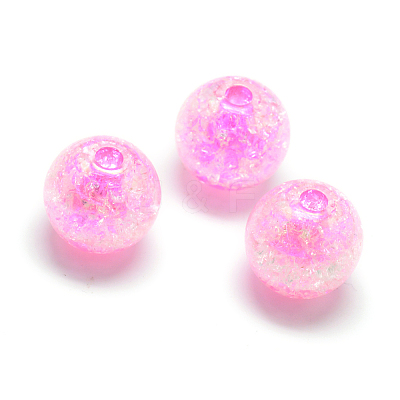 Crackle Style Acrylic Beads LS-MACR-S825-16mm-H-1
