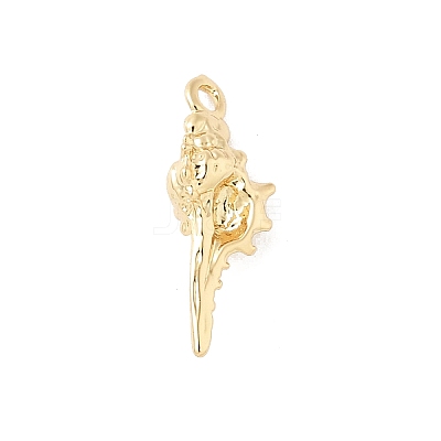 Brass Pendants KK-P322-02C-G-1