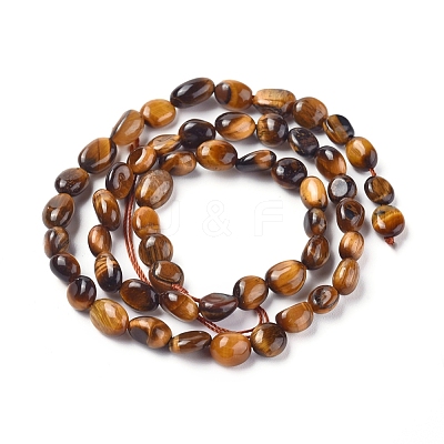 Natural Tiger Eye Beads Strands G-L478-45B-1