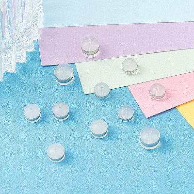 12Pcs 3 Style TPE Plastic Ear Nuts KY-YW0001-51-1