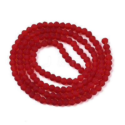 Transparent Glass Beads Strands EGLA-A044-T2mm-MD01-1