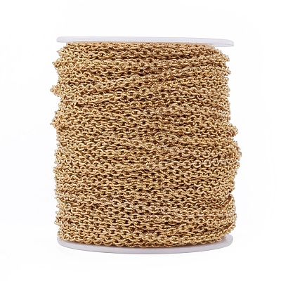 304 Stainless Steel Cable Chains CHS-R009-03G-1
