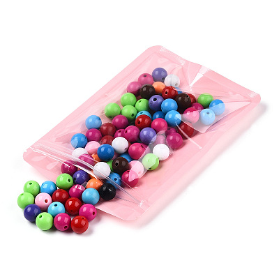 Macaron Color Plastic Yin-yang Resealable Bags OPP-N001-01C-10-1