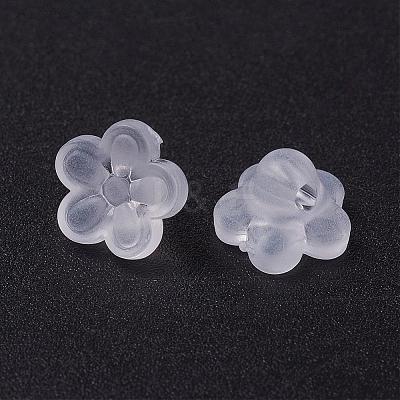 Transparent Acrylic Beads TACR-F002-A01-1