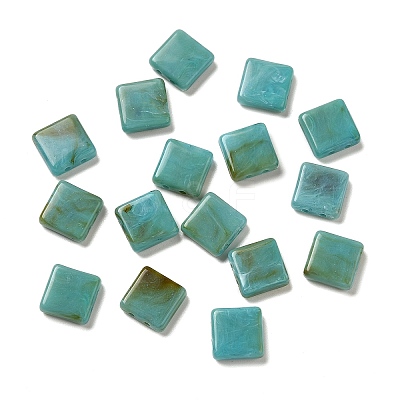 Opaque Acrylic Beads OACR-M018-03H-1