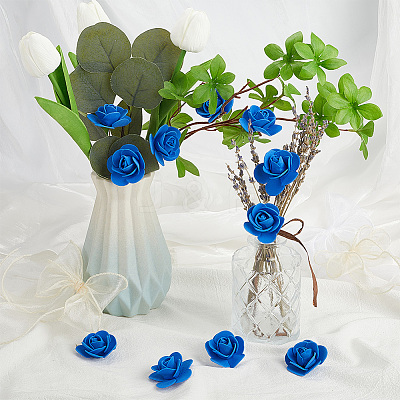 100Pcs Artificial Foam Flower KY-GF0001-21A-1