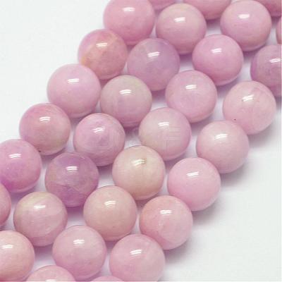 Natural Kunzite Beads Strands G-D856-03-10mm-1