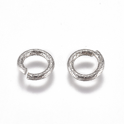 Tarnish Resistant 304 Stainless Steel Open Jump Rings STAS-L234-168P-1