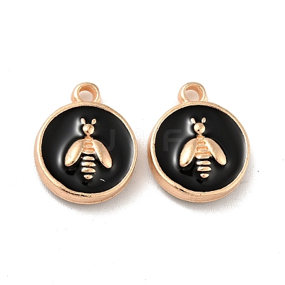 Alloy Enamel Charms ENAM-G205-01KCG-03-1