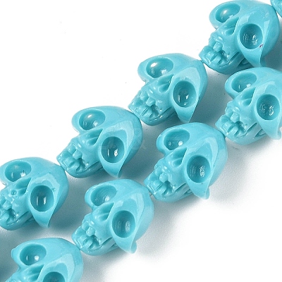 Synthetic Coral Carved Beads Strands CORA-M001-10B-1