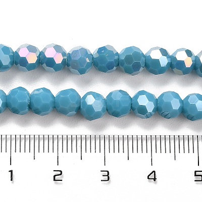 Opaque Glass Beads Stands EGLA-A035-P6mm-B12-1